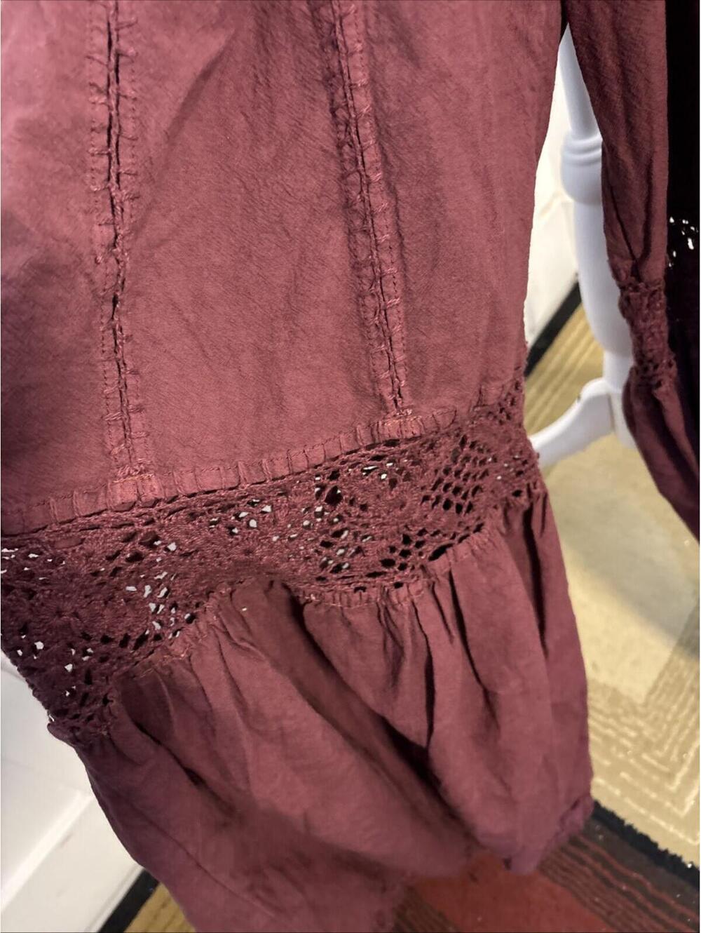 Freya Crochet One Piece Free People sold out Revolve New with tags Medium Brown - Picture 8 of 13